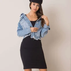 JEANS Minimekot></noscript>Rue Paris Dianna trikoomekko musta