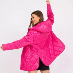 JEANS Takit></noscript>Rue Paris Eleanor takki fuksia