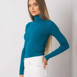 JEANS Pitkähihaiset Paidat>Rue Paris Elisee poolopaita petrooli