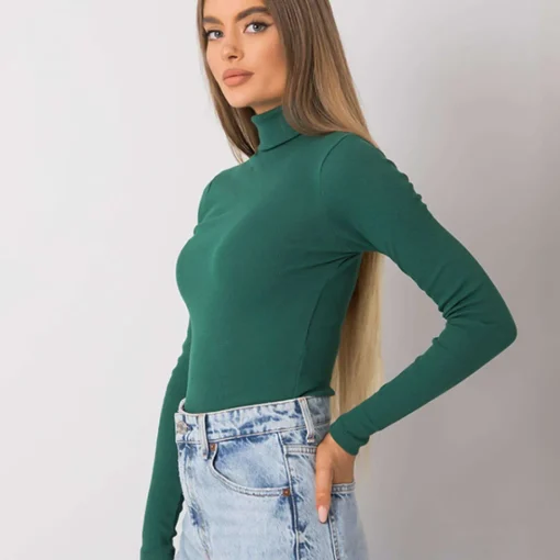 JEANS Pitkähihaiset Paidat>Rue Paris Elisee poolopaita tummanvihreä