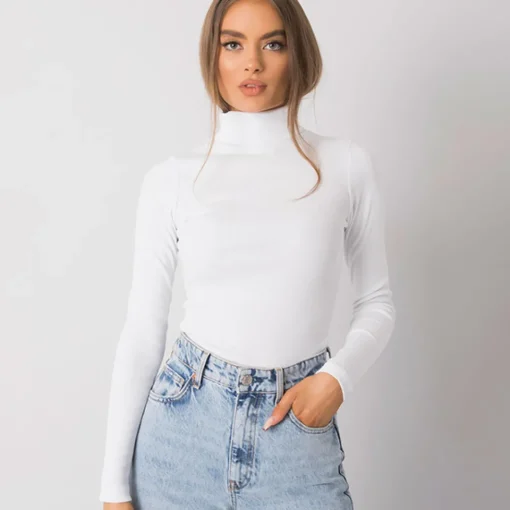 JEANS Pitkähihaiset Paidat>Rue Paris Elisee poolopaita valkoinen