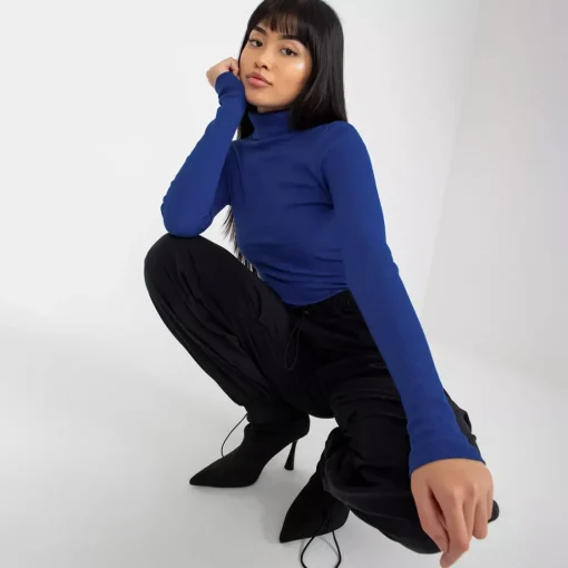 JEANS Pitkähihaiset Paidat>Rue Paris Elisee poolopaita cobalt