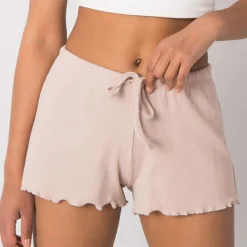 JEANS Shortsit Ja Caprit>Rue Paris Elmira ribbishortsit beige