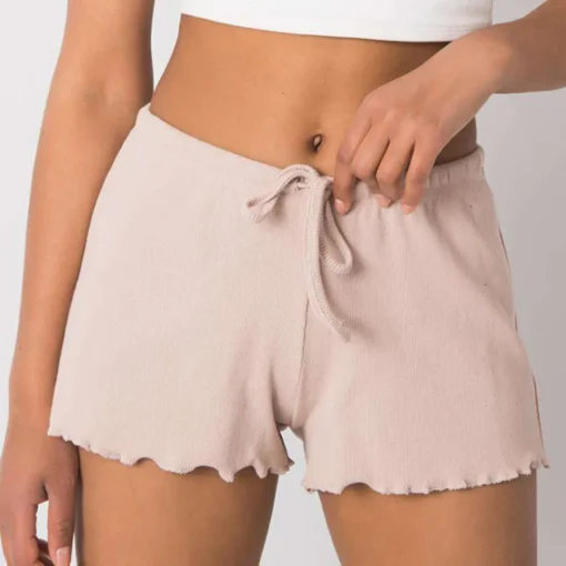 JEANS Shortsit Ja Caprit>Rue Paris Elmira ribbishortsit beige