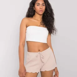 JEANS Shortsit Ja Caprit>Rue Paris Elmira ribbishortsit beige