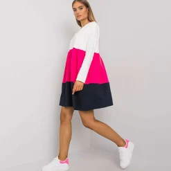 JEANS Minimekot></noscript>Rue Paris Emine mekko fuksiaraidallinen