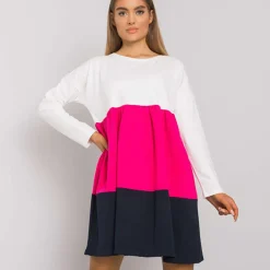 JEANS Minimekot></noscript>Rue Paris Emine mekko fuksiaraidallinen
