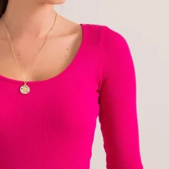 JEANS Minimekot></noscript>Rue Paris Georgina ribbimekko fuksia