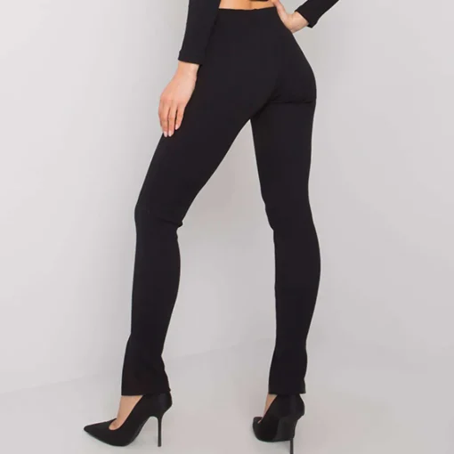 JEANS Leggingsit | Housut>Rue Paris Grace ribbileggingsit musta