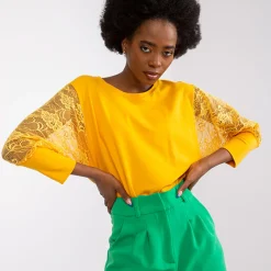 JEANS Pitkähihaiset Paidat>Rue Paris Havana paita mustard