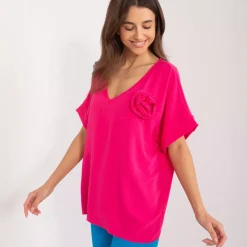 JEANS Lyhythihaiset Paidat Ja Topit>Rue Paris Iris paita fuksia