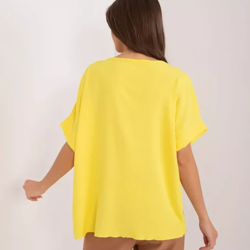 JEANS Lyhythihaiset Paidat Ja Topit>Rue Paris Iris paita keltainen