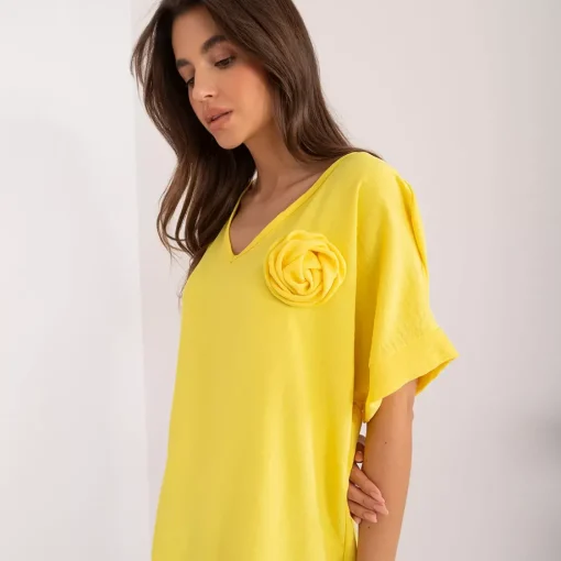 JEANS Lyhythihaiset Paidat Ja Topit>Rue Paris Iris paita keltainen