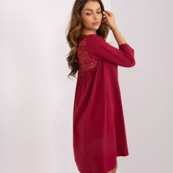 JEANS Minimekot></noscript>Rue Paris Jamelia trikoomekko burgundy