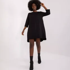 JEANS Minimekot></noscript>Rue Paris Jamelia trikoomekko musta