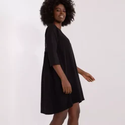 JEANS Minimekot></noscript>Rue Paris Jamelia trikoomekko musta