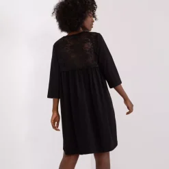 JEANS Minimekot></noscript>Rue Paris Jamelia trikoomekko musta