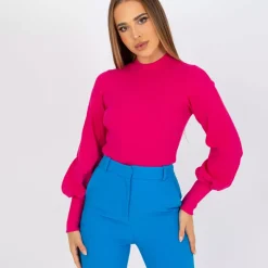 JEANS Pitkähihaiset Paidat>Rue Paris Lauren ribbipaita fuksia