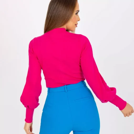 JEANS Pitkähihaiset Paidat>Rue Paris Lauren ribbipaita fuksia