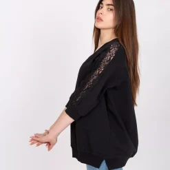 JEANS Pitkähihaiset Paidat>Rue Paris Leja paita musta