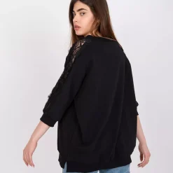 JEANS Pitkähihaiset Paidat>Rue Paris Leja paita musta