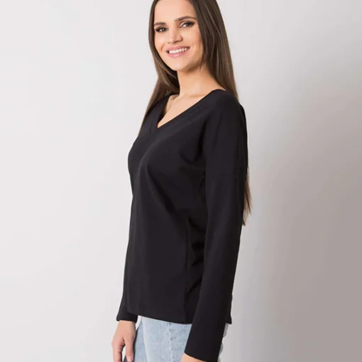 JEANS Pitkähihaiset Paidat>Rue Paris Libourne trikoopaita musta