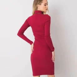 JEANS Midimekot></noscript>Rue Paris Livia ribbimekko burgundi