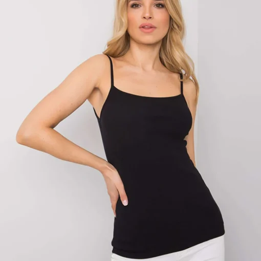 JEANS Lyhythihaiset Paidat Ja Topit>Rue Paris Lizzie toppi musta