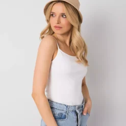 JEANS Lyhythihaiset Paidat Ja Topit></noscript>Rue Paris Lizzie toppi valkoinen