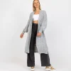 JEANS Neuleet | Plus!>Rue Paris Maren taskullinen neuletakki v.harmaa