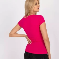JEANS Lyhythihaiset Paidat Ja Topit></noscript>Rue Paris Messy paita fuksia