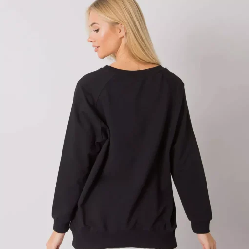 JEANS Pitkähihaiset Paidat>Rue Paris Newcastle paita musta