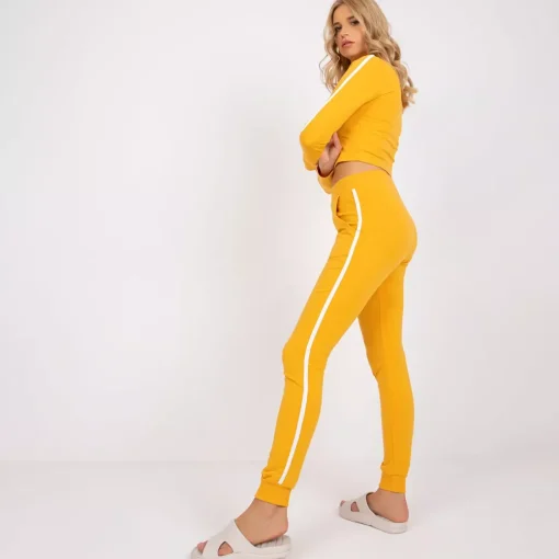 JEANS Pitkähihaiset Paidat | Housut>Rue Paris Nias setti mustard
