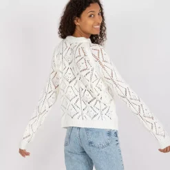 JEANS Pitkähihaiset Paidat | Neuleet>Rue Paris Ninni neulepaita luonnonvalkoinen