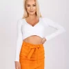 JEANS Pitkähihaiset Paidat>Rue Paris Paola trikoopaita valkoinen