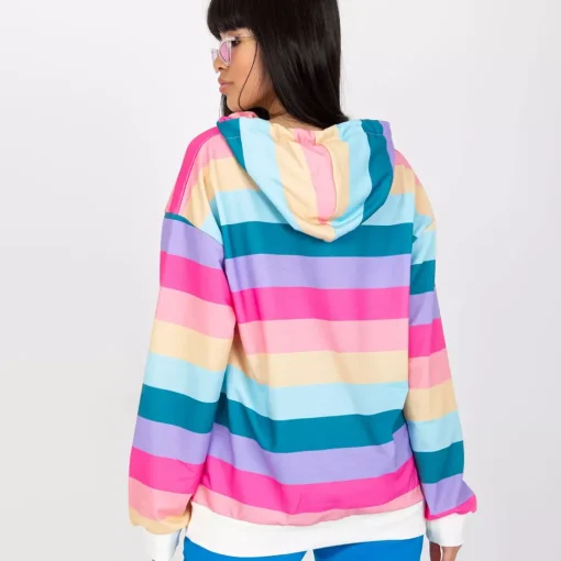 JEANS Hupparit>Rue Paris Rainbow huppari raidallinen