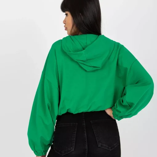 JEANS Hupparit>Rue Paris Rubie Crop huppari vihreä