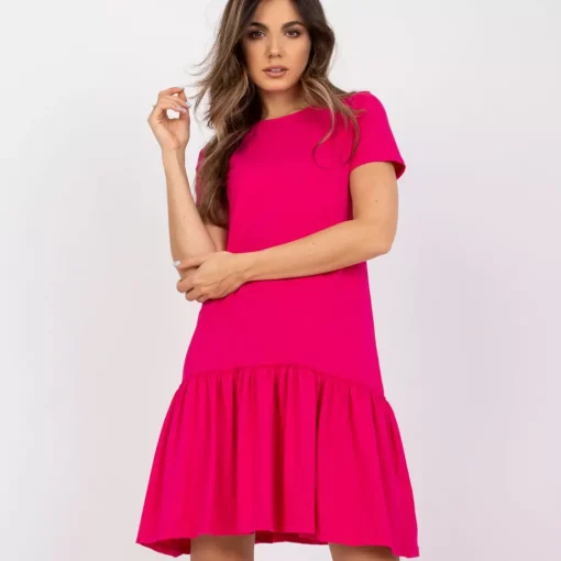 JEANS Minimekot>Rue Paris Sally trikoomekko fuksia