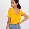 JEANS Lyhythihaiset Paidat Ja Topit>Rue Paris Salma t-paita mustard