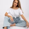 JEANS Lyhythihaiset Paidat Ja Topit>Rue Paris Salma t-paita valkoinen