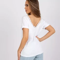 JEANS Lyhythihaiset Paidat Ja Topit>Rue Paris Salma t-paita valkoinen