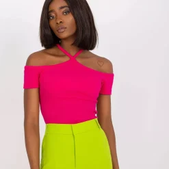 JEANS Lyhythihaiset Paidat Ja Topit>Rue Paris Seila ribbipaita fuksia