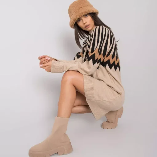 JEANS Neuleet | Minimekot>Rue Paris Shereen neulemekko beige