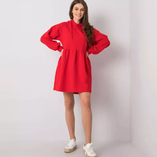 JEANS Tunikat | Minimekot>Rue Paris Sidorela hupparimekko punainen