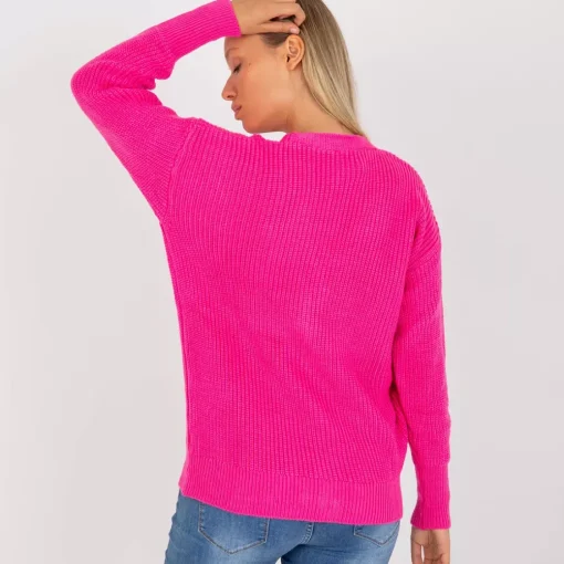 JEANS Neuleet>Rue Paris Sophia neuletakki neonpinkki