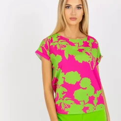 Rue Paris Lyhythihaiset Paidat Ja Topit></noscript>Summer kuvioitu paita fuksia