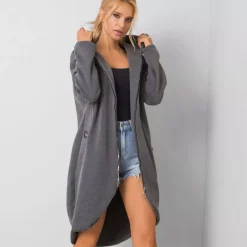 JEANS Takit | Plus!>Rue Paris Tina hupparitakki tummanharmaa