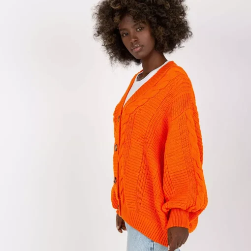 JEANS Neuleet>Rue Paris Warma neuletakki oranssi