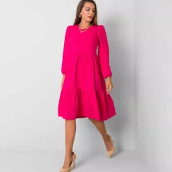 JEANS Midimekot>Rue Paris Yonne mekko fuksia