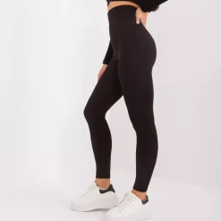 JEANS Leggingsit>Rue Paris Zia ribbileggingsit musta